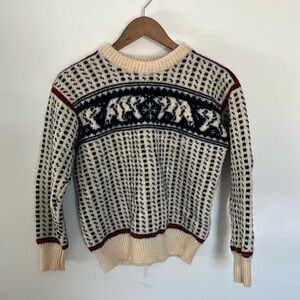 L.l. Bean 100% wool Women’s vintage sweater